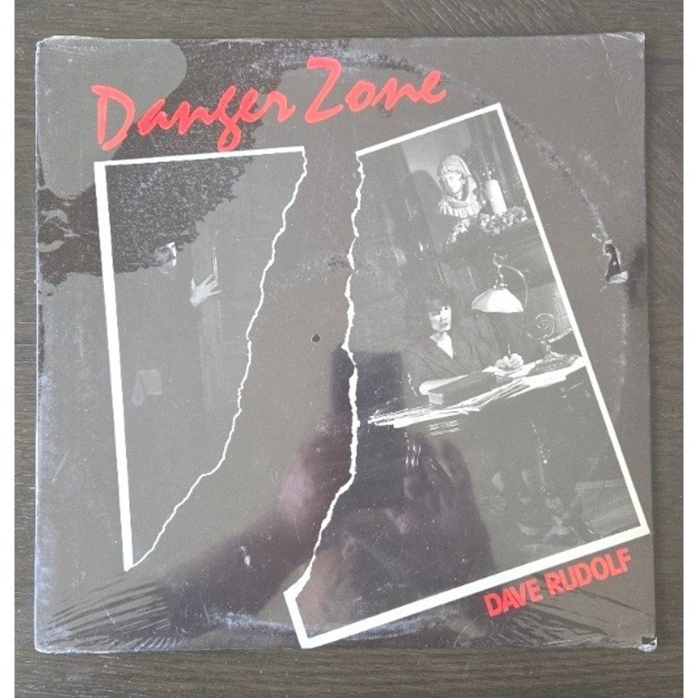 Dave‎ Rudolf - Danger Zone (1985) Vinyl LP - Rare Indie Rock AOR
